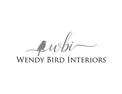 Interior design logo best logo designer bird logo branding design graphic design home decor logo home decor services logo interior design firm logo interior design logo interior design services logo logo logo design logo maker logo with bird minimalist wbi logo wendy bird interiors logo