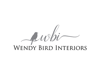 Interior design logo best logo designer bird logo branding design graphic design home decor logo home decor services logo interior design firm logo interior design logo interior design services logo logo logo design logo maker logo with bird minimalist wbi logo wendy bird interiors logo