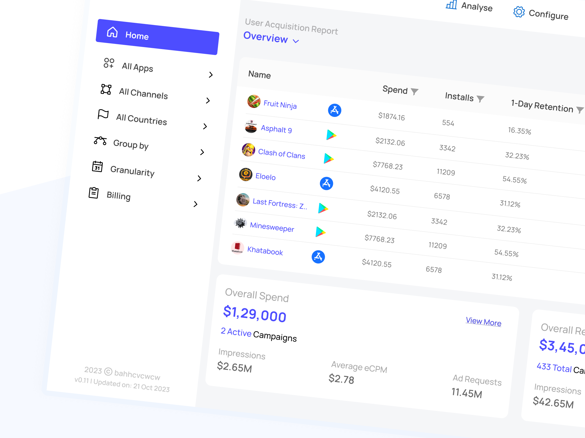 Example of Website Design