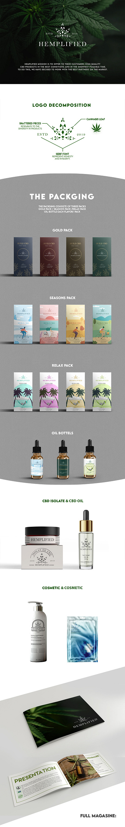 Vape CBD Product branding