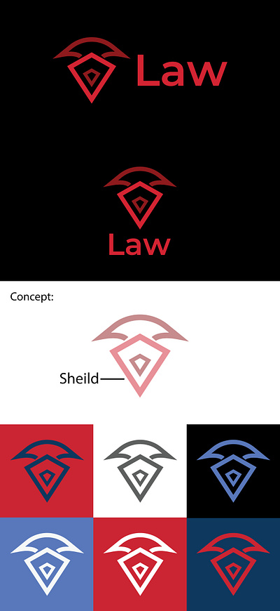 Law Logo Concept branding design graphic design illustration justice law law firm logo logo design vector