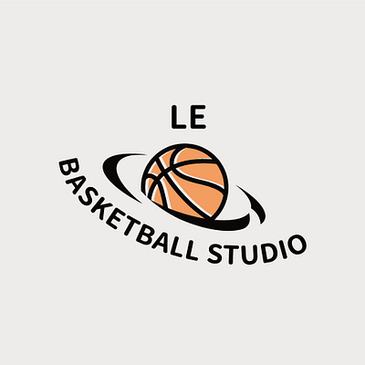 LE Basketball Studio LOGO設計 graphic design logo