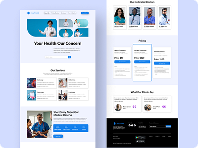 Healthcare Landing Page