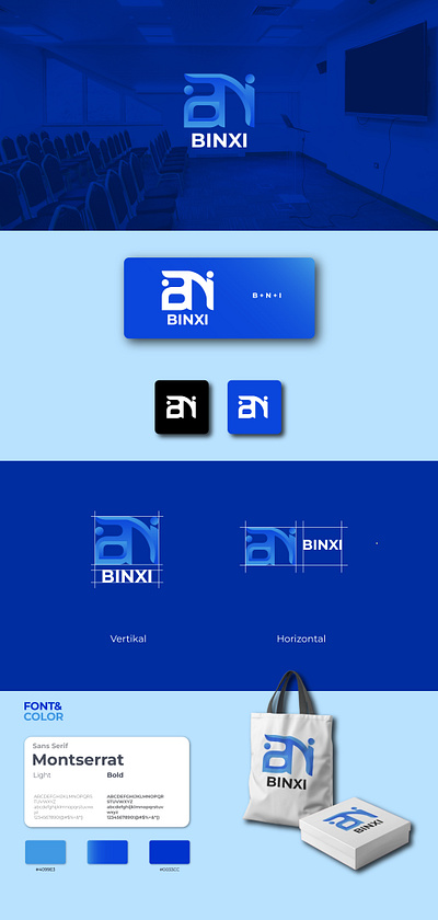 real estate logo design professional business - BINXI