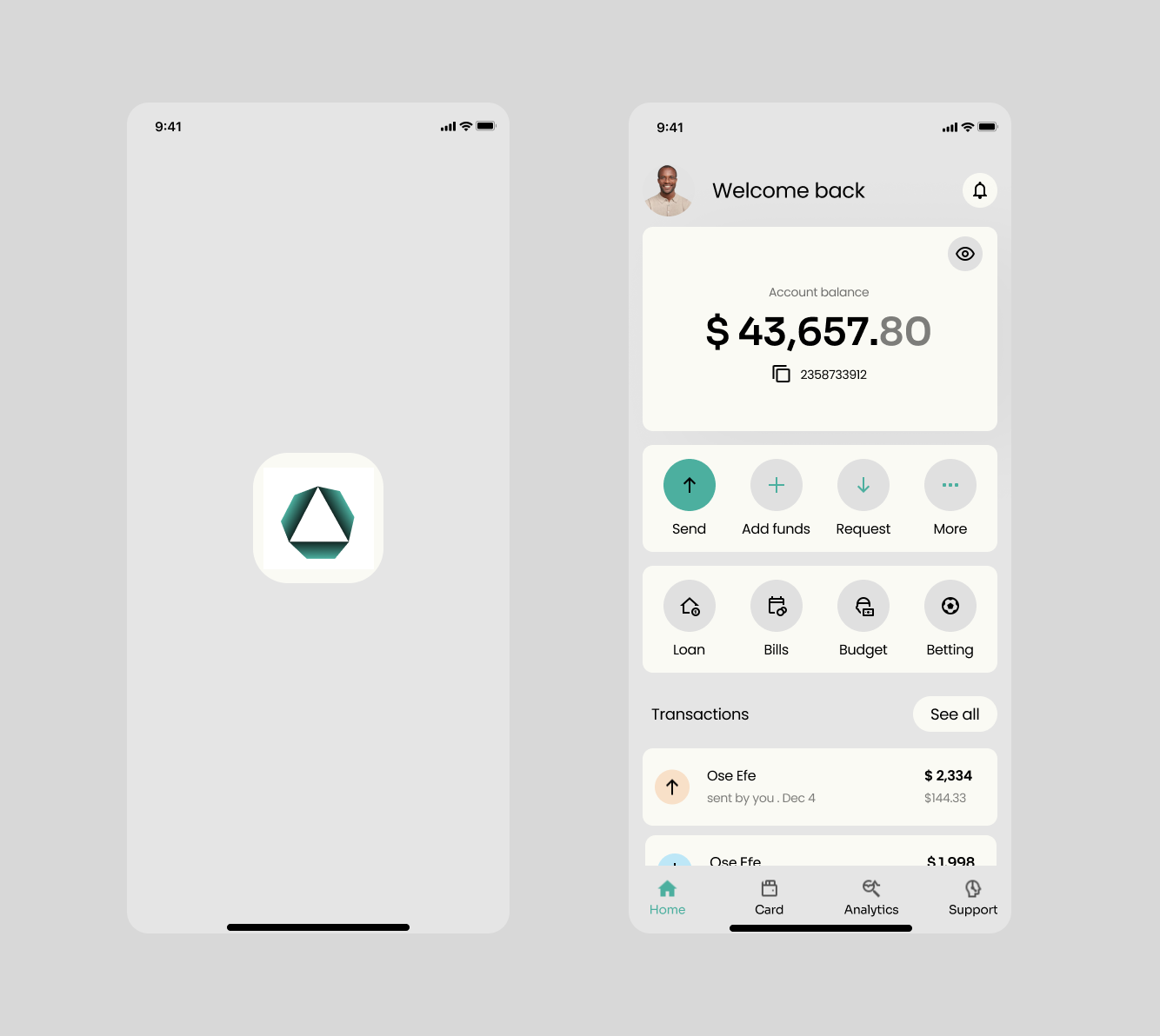 Mobile Banking app animation apps bank figma fintech fintech mobile app mobile banking app prototype ui user experience user interface user reseach web app