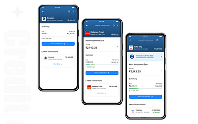 Sigma Credit on UPI - Loan Details banking finance loan mobile mobile app ui ux