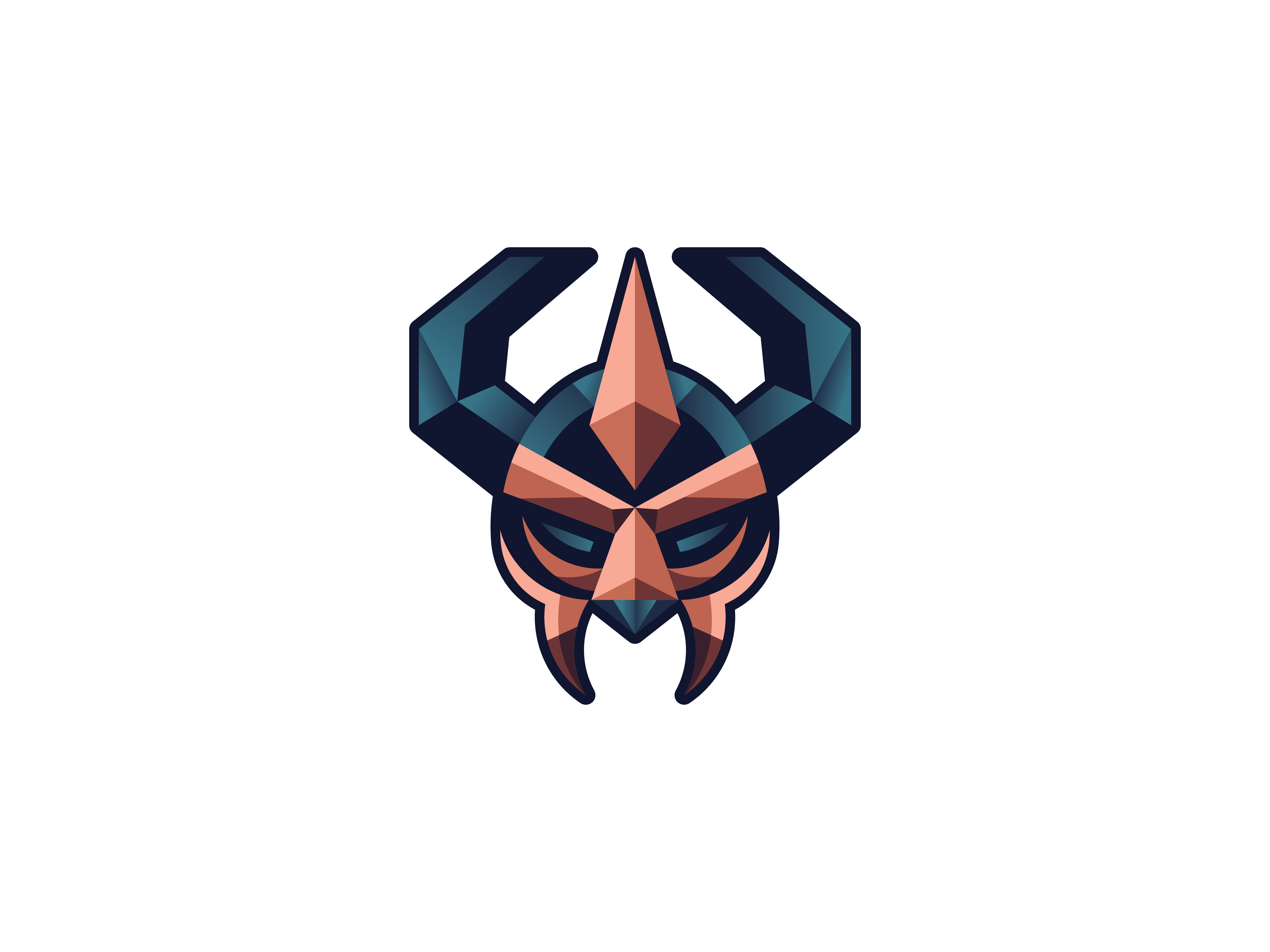 Example of Geometric Illustration Logo Design