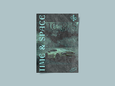 Time & Space artwork design digital art graphic design poster poster art typography