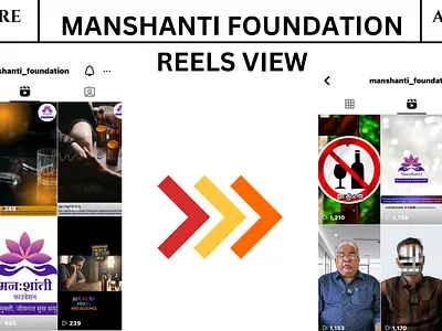 MANSHANTI FOUNDATION VIEWS SMM animation branding design graphic design icon illustration logo ui ux vector