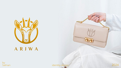 Brand identity women's bags design graphic design logo