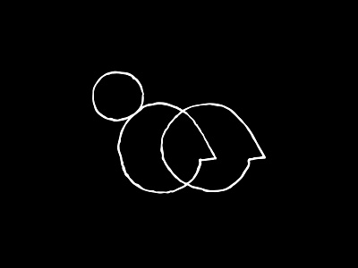 Hand-drawn Line Art Illustration of Man and Woman Profiles. abstract artistic black and white circles contemporary art creative digital art drawing freelance graphic art hand drawn art illustration design line art man and woman minimalist illustration modern simple sketch symbolic illustration visual storytelling