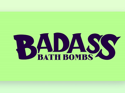 I AM A BADASS BATH BOMB brand identity branding color palate graphic design identity logo logo concept logo design typography