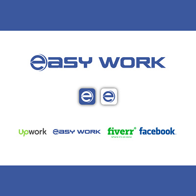 Logo Design design e easywork elatter facebook graphic design logo logodesign logos opurbogpx servicelogo