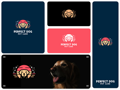 Dog Pet Logo Design dog dog logo dog pet logo design logo logo design pet logo