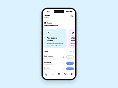 To do list app app appdesign mobike product design to do list tracker ui