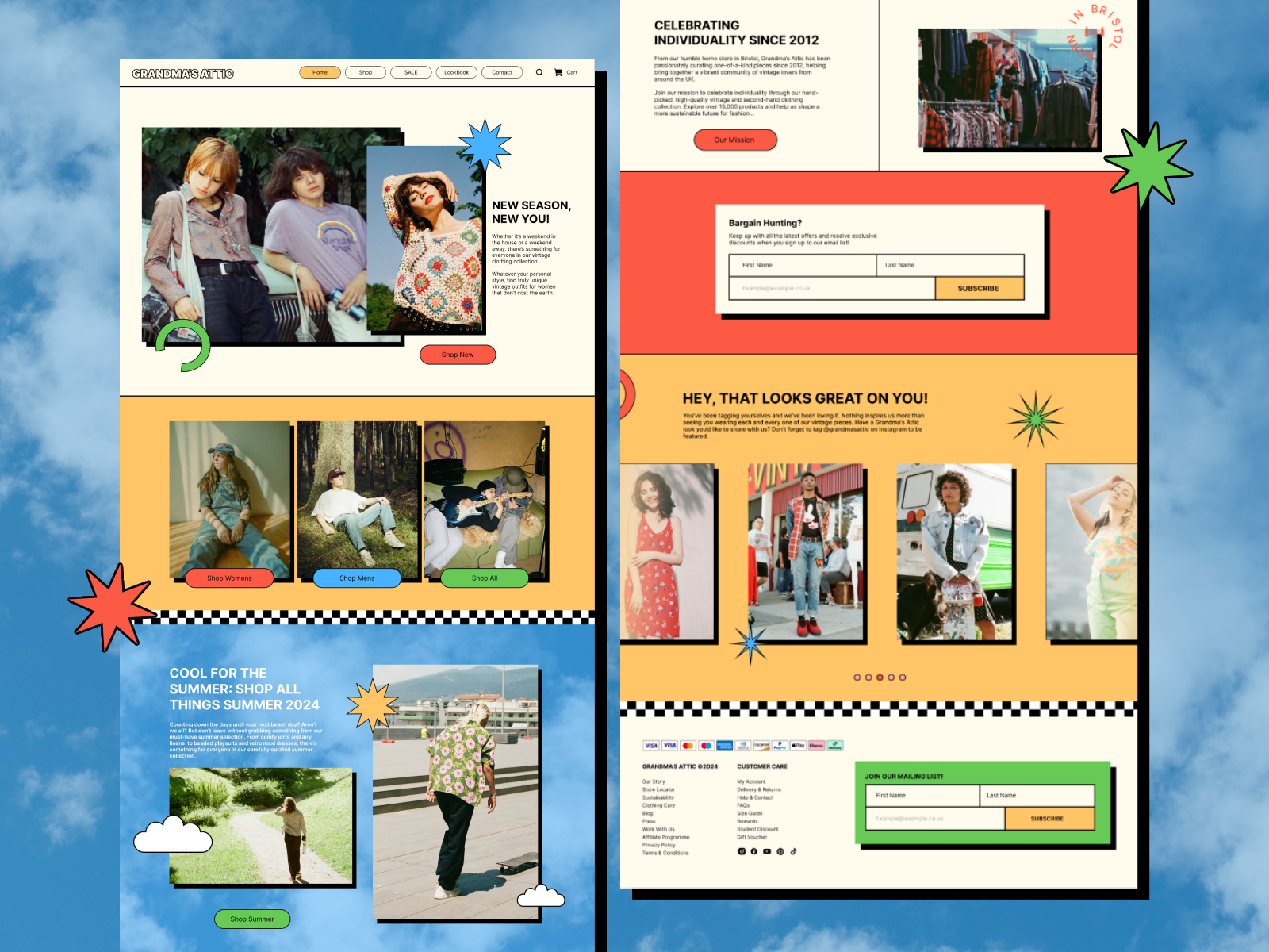 Example of GRANDMA'S ATTIC | Vintage Clothing Website