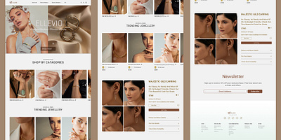 ELLEVIO adobexd dashboard designforjewelry elegantui figma graphic design jewelrylandingpage landingpage landingpagedesign luxurywebdesign ui uiinspiration uiux uiuxdesign ux uxcasestudy web webdesign