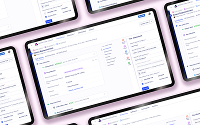 Disputes Management System - Task Details banking disputes operations center ui ux