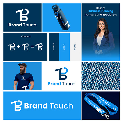 Brand Touch Logo and branding brand identity branding consultant graphic design logo logo design touch