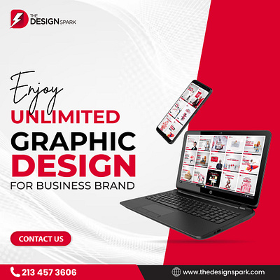 Unlimited Graphic Design for Your Business Brand! apparel branding design energy graphic design illustration logo merch the design spark ui vector