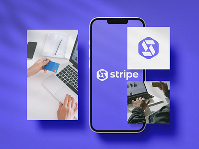 Stripe Logo Redesign brand identity brand ing company logo creative logo custom logo design logo graphic design logo redesign logomark logotype new logo redesign stripe technology logo