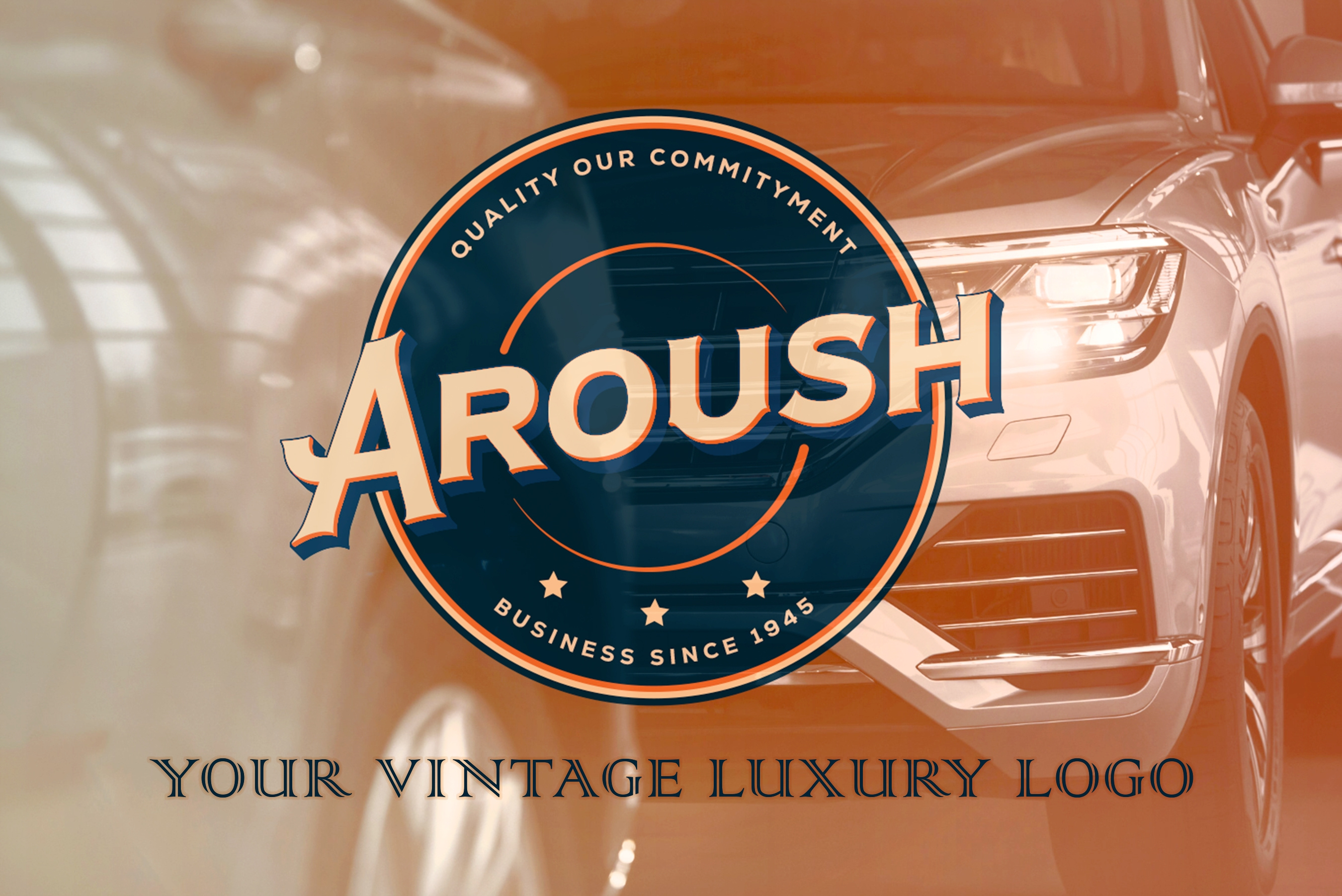 Vintage Luxury Logo ai banner design best logo branding brochure business card circle logo design flyer graphic design illustrator logo logo design luxury logo photoshop vector vintage logo