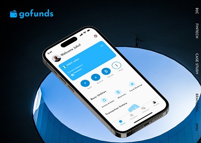 GOFUNDS - B2C Fintech Project banking app ux brand branding case study design designer finance financial app uxui fintech fintech app user experience fintech mobile app design gofunds logo mobile payment app design nigeria personal finance app ux product design technology ui ux