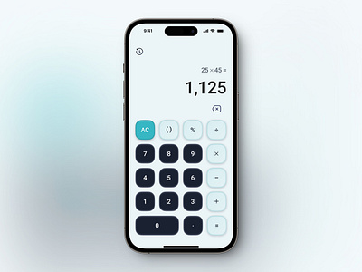 Minimalist Calculator App UI 004 calculator calculatorapp daily ui dailyui minimalui mobiledesign ui uidesign ux uxdesign