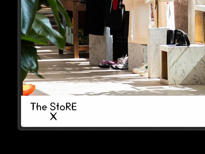 The Store X Website 180studios branding design graphic design logo luxury retail store storex ui ux