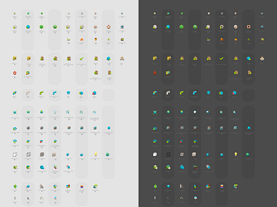 Pixel Icons for a Simulation and Engineering Software cms erp pixel icon pixelicon system icons user interface