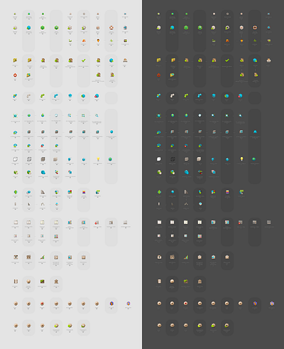 Pixel Icons for a Simulation and Engineering Software cms erp pixel icon pixelicon system icons user interface