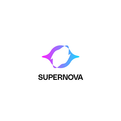 Supernova, galaxy logo design brand identity branding cosmos galaxy logo logo design logotype modern logo nebula planet space star supernova