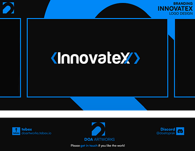 Logo Design Innovatex I [Branding] 3d branding design figma grand theft auto graphic design gta illustration logo roleplay ui