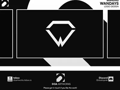 FiveM Logo Design Wandays I [Branding] branding design figma grand theft auto graphic design gta illustration logo roleplay ui