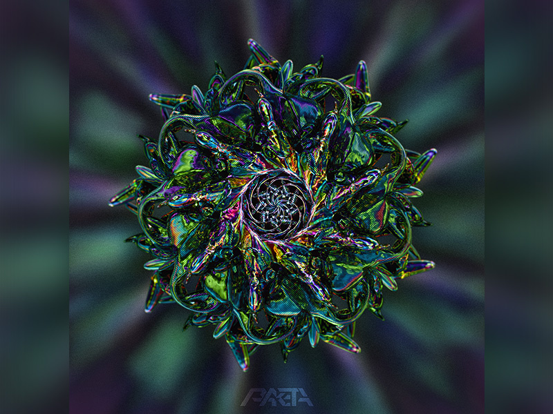 Abstract dreams, Volume Two. 3d abstract art blender design