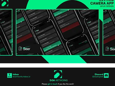 EchoRP Camera App Design I Gta V branding design doartworks doatoprak echo echorp figma grand theft auto graphic design gta illustration logo roleplay ui