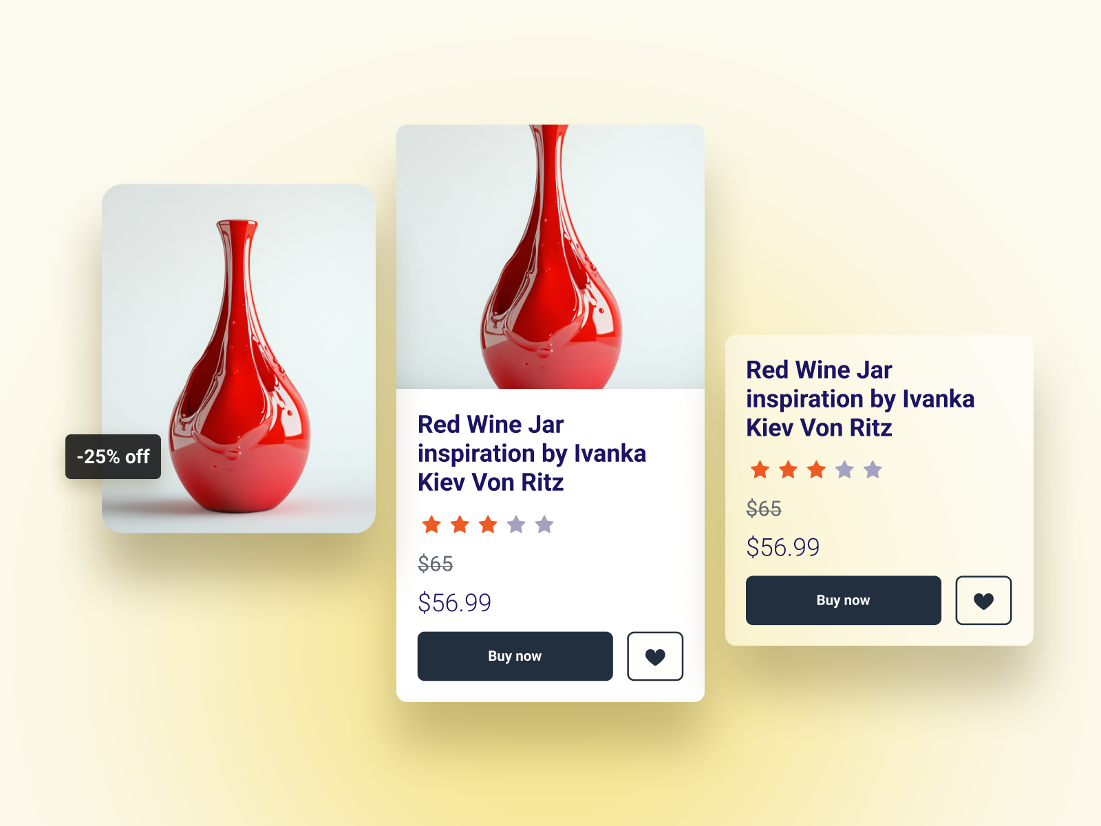 Product card anatomy branding card design ecommerce graphic design product product design ui ux uxui web