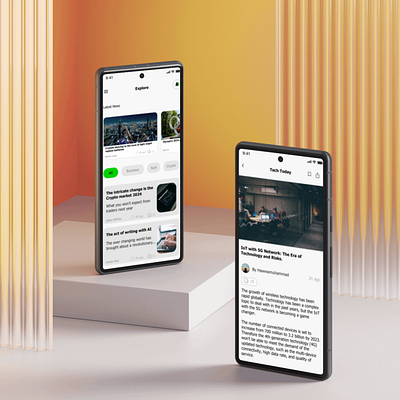 News App app design figma figma design mobile design news app ui uiux ux