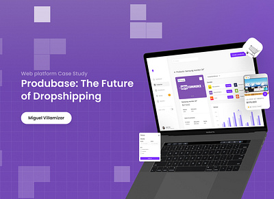 Produbase: Dropshipping Platform | Ux/Ui Case Study case study dropshipping e commerce marketplace platform ui uxui design