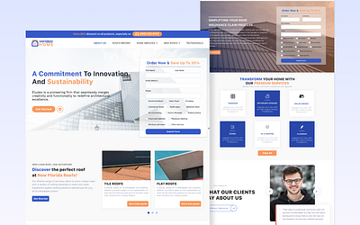 UPGRADE MY HOME | Landing Page app branding design frontend graphic design house rennovation landing page landing pages logo ui ui landing page uidesign uiux ux landing page web design web page web ui webdesign