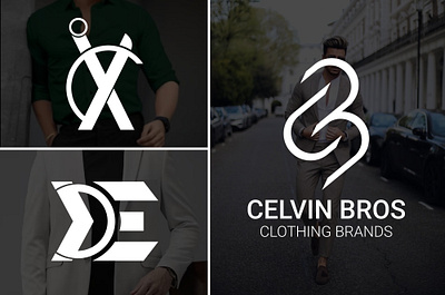 professional clothing brand logo, wordmark, lettermark, monogram monogram