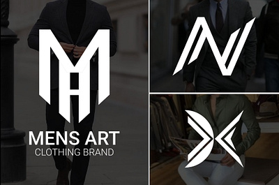 professional clothing brand logo, wordmark, lettermark, monogram monogram