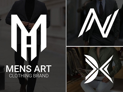 professional clothing brand logo, wordmark, lettermark, monogram monogram