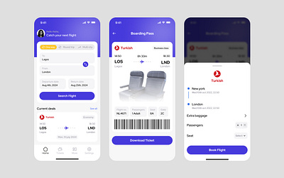 Flight Booking Mobile App