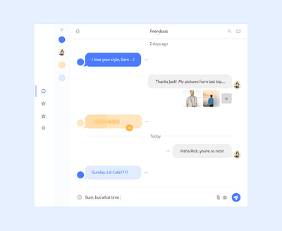 Direct messaging - Daily UI 013 animation app branding branding looking for feedback design figma graphic design illustration logo ui