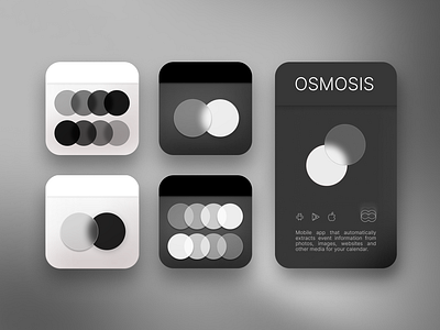 Osmosis app app icon dailyui design graphic design icon interface logo ui