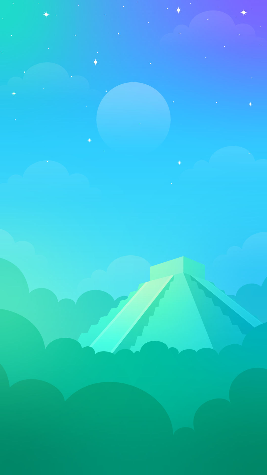 Piano Rhythm Tiles: Background - Mesoamerican pyramids background chichen itza game game art game assets game background game ui landscape magic tiles maya maya pyramid mesoamerican pyramids music music game music tiles piano piano game piano tiles pyramid