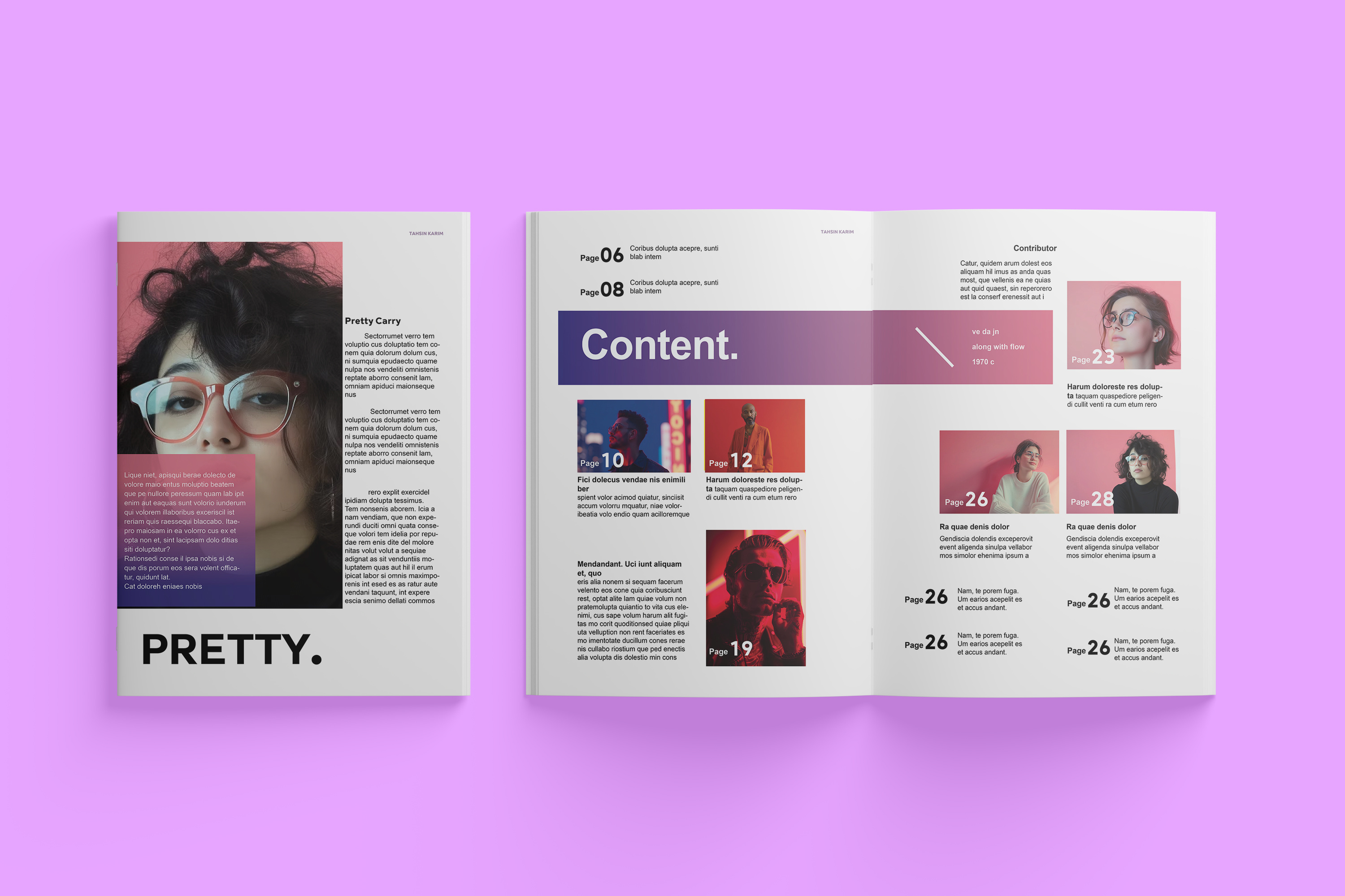 Scion magazine 4 — shingo shimizu design & illustration
