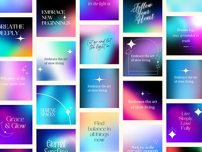 Dark Gradient Galaxy Canva Templates aesthetic gradient canva canva template dark gradient galaxy gradient gradient graphic design instagram instagram posts instagram quotes instagram template social media aesthetic social media manager social media marketing social media post