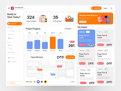 Project Management Dashboard 2d illustration app dashboard design illustration management planner dashboard planning dashboard productive dashboard project dashboard project management dashboard saas saas dashboard saas file schedule dashboard task management team work dashboard to do dashboard web app website